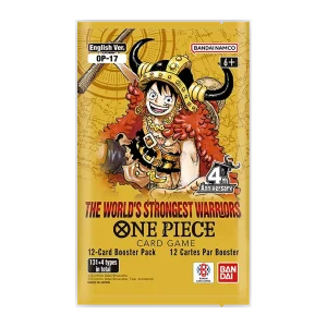 One Piece Card Game: The World’s Strongest Warriors (OP-17) booster csomag