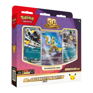 Pokémon TCG: 30th Celebration Battle Deck – Umbreon ex