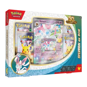 Pokémon TCG: 30th Celebration Sylveon ex Box
