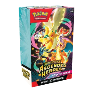 Pokémon TCG: Mega Evolution—Ascended Heroes Booster Bundle (6)