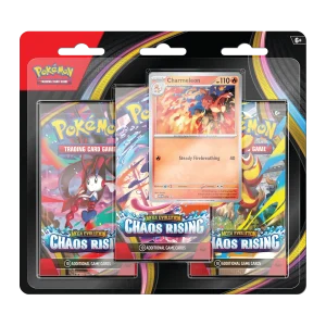 Pokémon TCG: Mega Evolution—Chaos Rising 3-Pack Blister