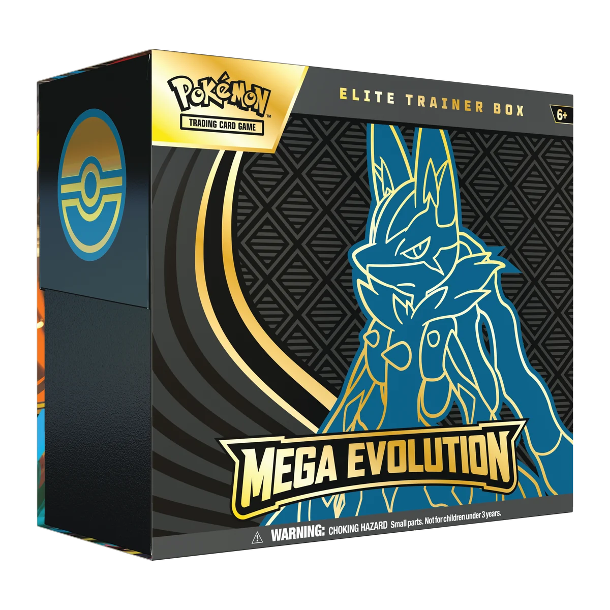 Pokémon TCG: Mega Evolution Elite Trainer Box — Mega Lucario