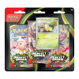 Pokémon TCG: Mega Evolution—Perfect Order 3-Pack Blister