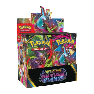Pokémon TCG: Mega Evolution—Phantasmal Flames Booster Display (36)