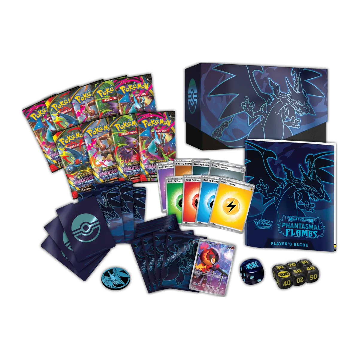 Pokémon TCG: Mega Evolution—Phantasmal Flames Elite Trainer Box