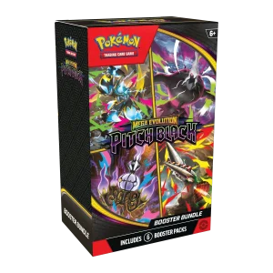 Pokémon TCG: Mega Evolution—Pitch Black Booster Bundle (6)